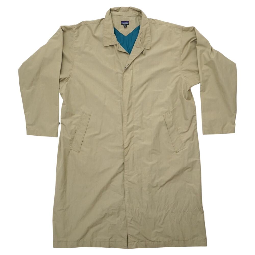 Vintage 90's Patagonia City Rain Trench Coat Jacket XL